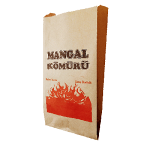 Esmer Kraft Kömür Ambalajı   1kg. (21x8x39)