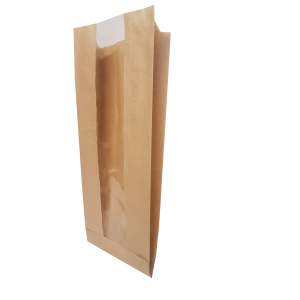 Pencereli Lamineli Kağıt Poşet  (14x5,5x34)