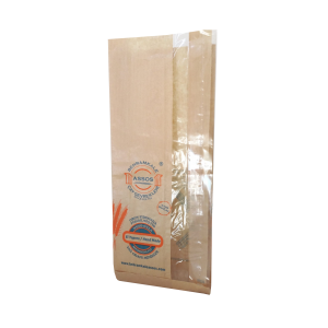 Asos Pencereli Lamineli Kağıt Poşet  (14x5x36)